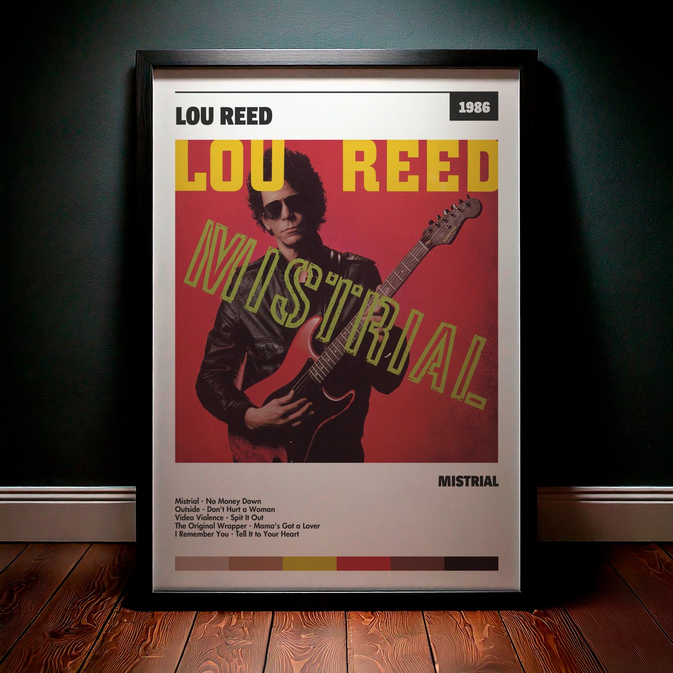 Cuadro Lou Reed – Mistrial