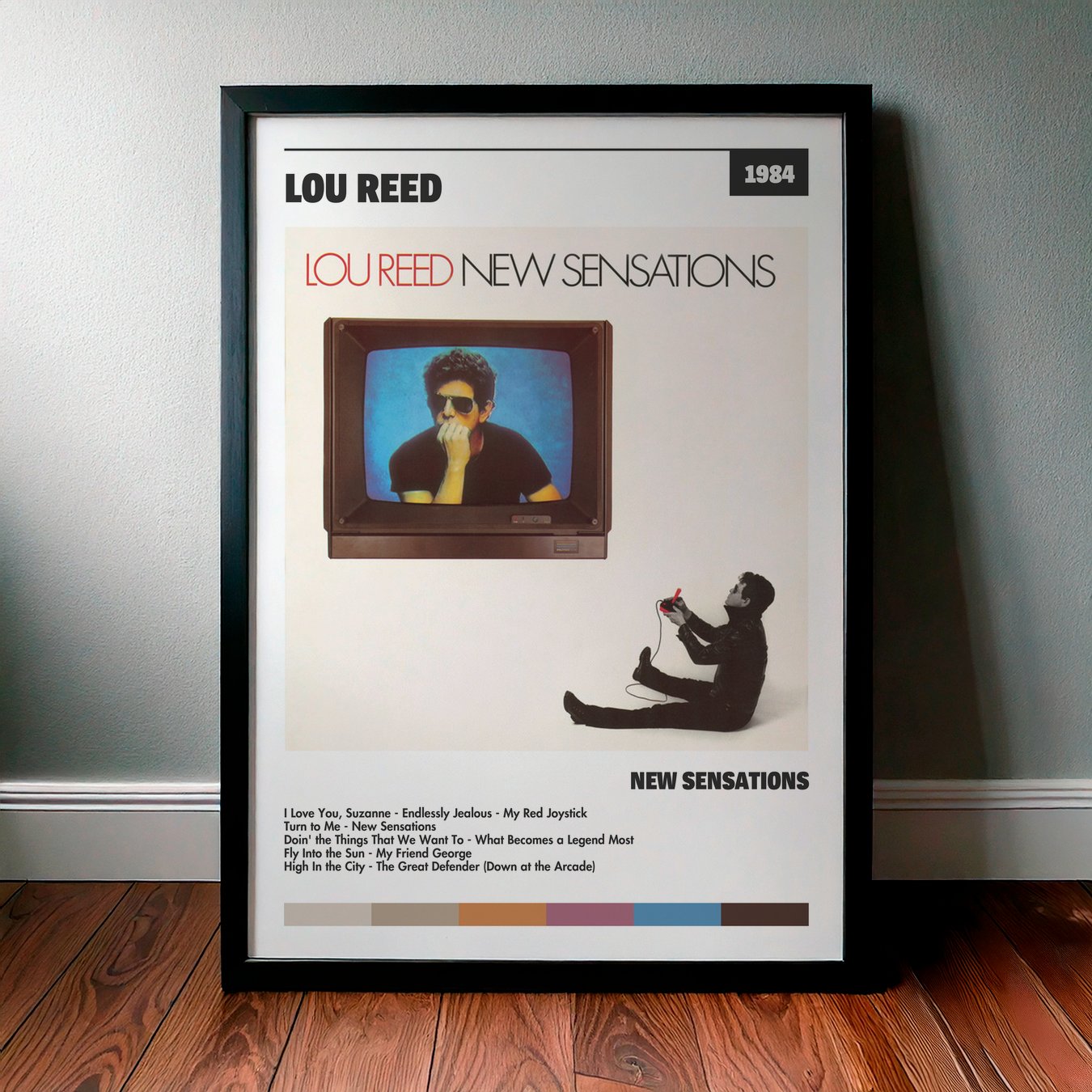 Cuadro Lou Reed – New Sensations