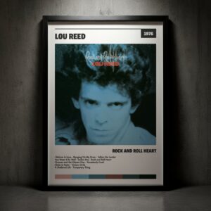 Cuadro Lou Reed – Rock And Roll Heart