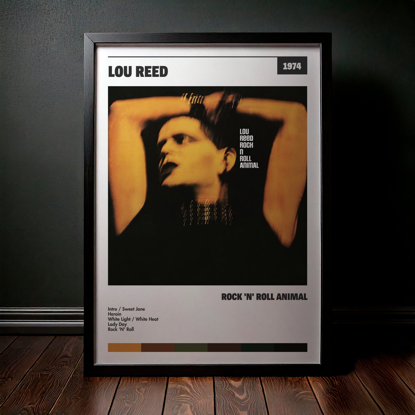 Cuadro Lou Reed – Rock 'n' Roll Animal
