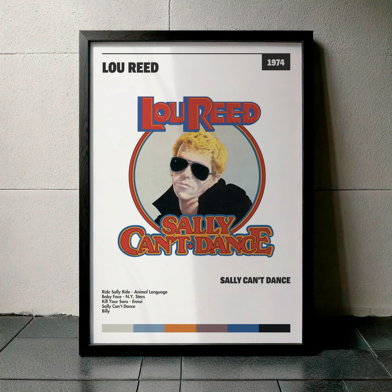 Cuadro Lou Reed – Sally Can't Dance