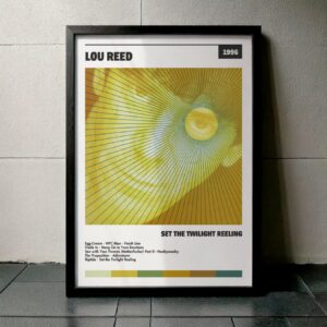 Cuadro Lou Reed – Set the Twilight Reeling