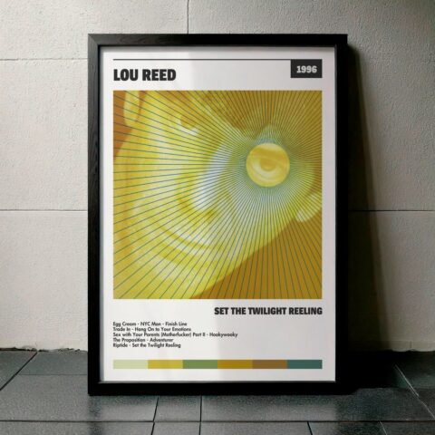 Cuadro Lou Reed – Set the Twilight Reeling