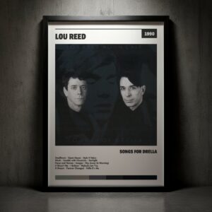 Cuadro Lou Reed – Songs For Drella