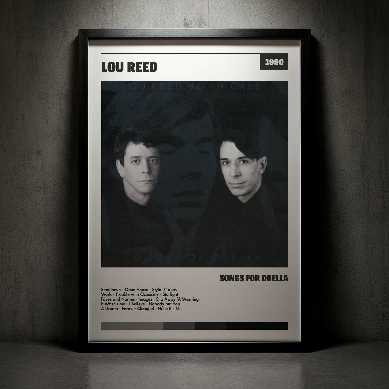 Cuadro Lou Reed – Songs For Drella