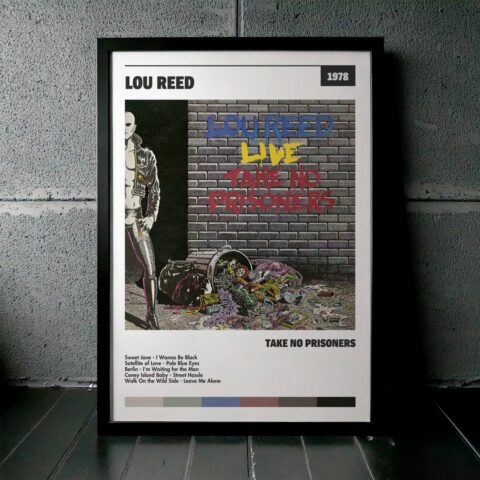 Cuadro Lou Reed – Take No Prisoners
