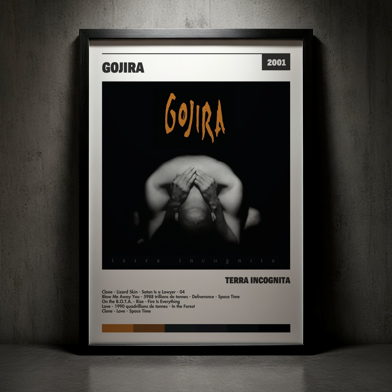 Cuadro Gojira – Terra Incognita