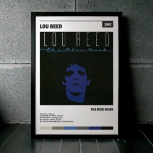 Cuadro Lou Reed – The Blue Mask