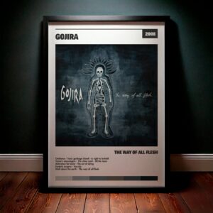 Cuadro Gojira – The way of all flesh