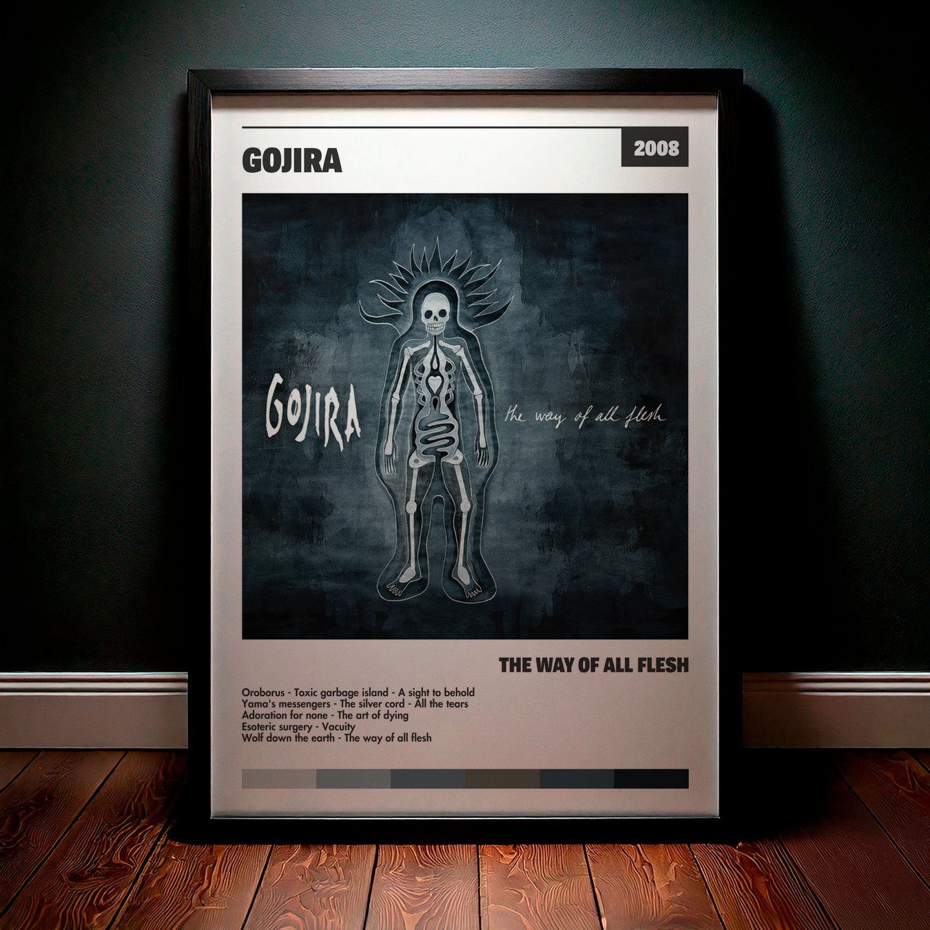 Cuadro Gojira – The way of all flesh