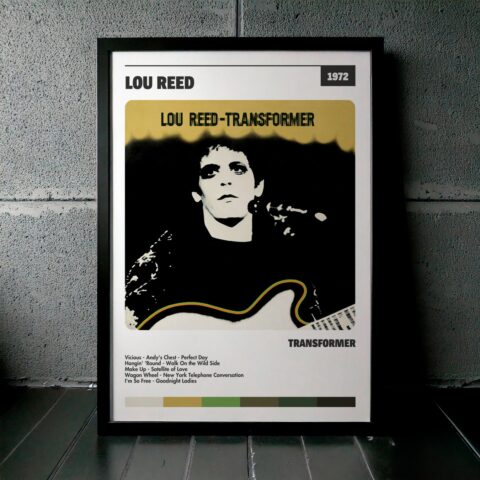Cuadro Lou Reed – Transformer