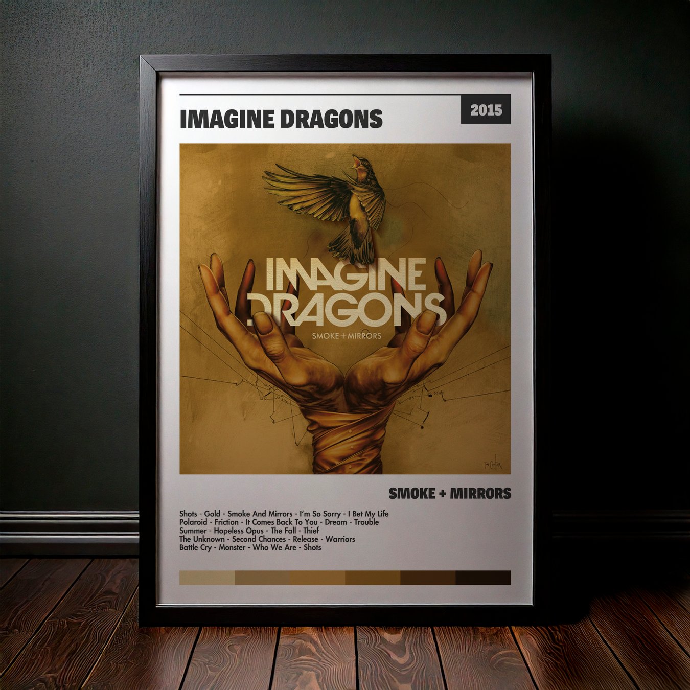 Cuadro Imagine Dragons – Smoke + Mirrors