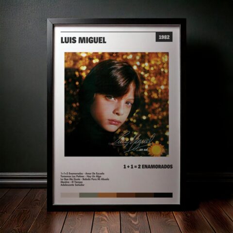 Cuadro Luis Miguel – 1 + 1 = 2 Enamorados