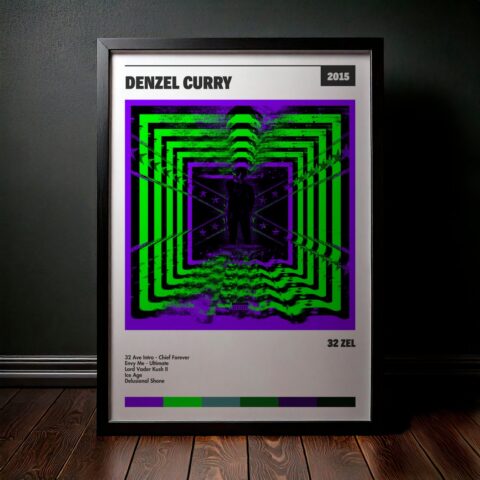 Cuadro Denzel Curry – 32 Zel