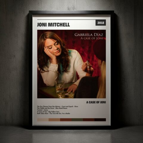 Cuadro Joni Mitchell – A Case of Joni