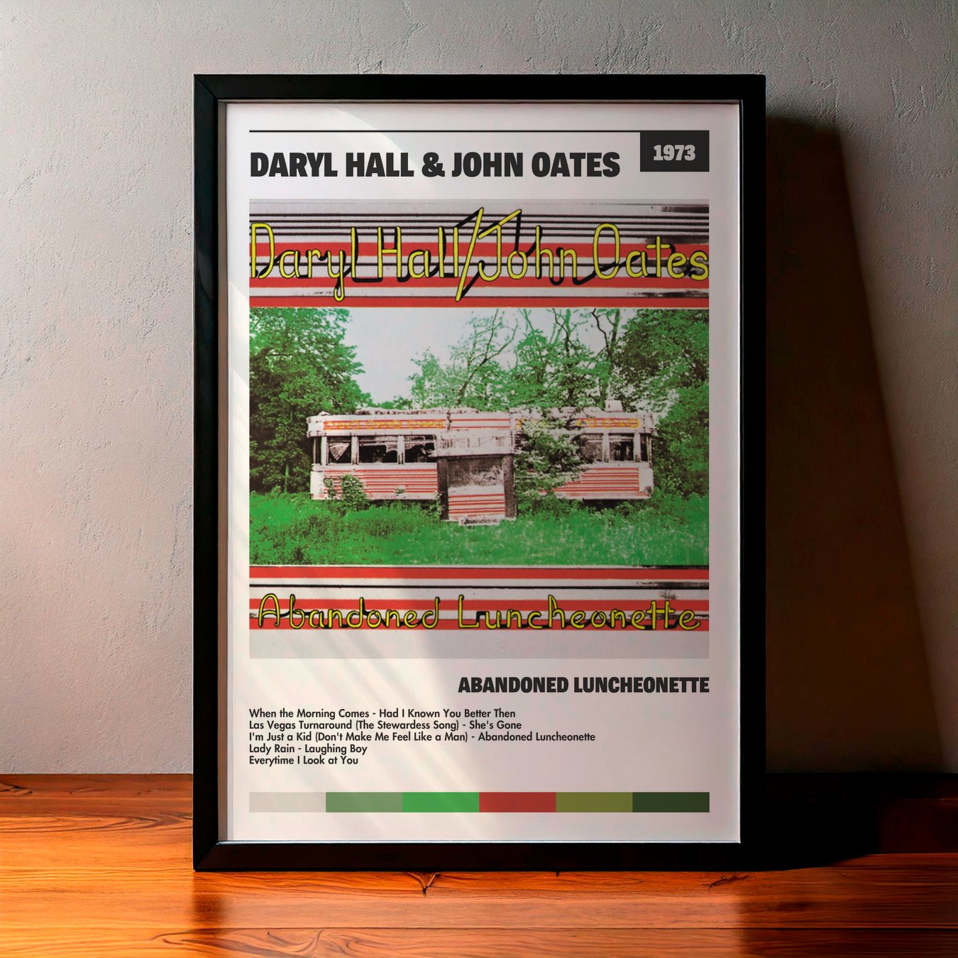 Cuadro Daryl Hall & John Oates – Abandoned Luncheonette