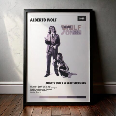 Cuadro Alberto Wolf – Alberto Wolf y el Cuarteto de Nos