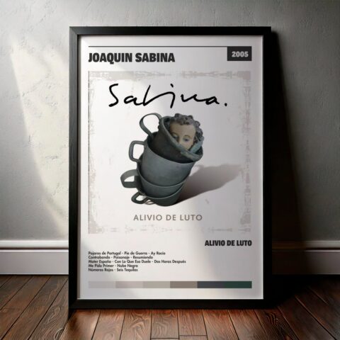 Cuadro Joaquín Sabina – Alivio De Luto