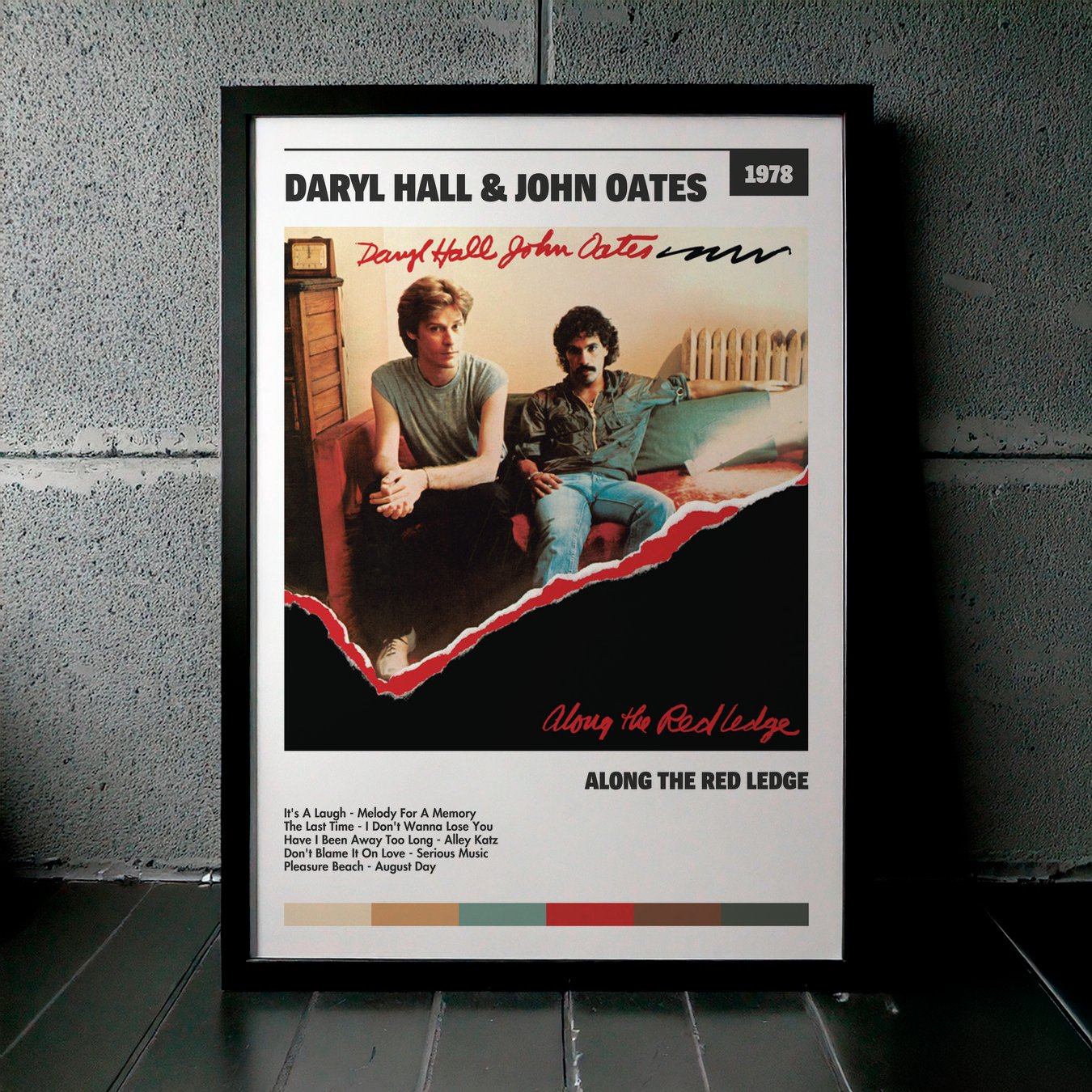 Cuadro Daryl Hall & John Oates – Along The Red Ledge