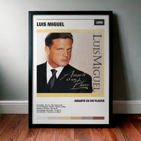 Cuadro Luis Miguel – Amarte Es Un Placer