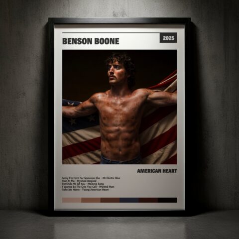 Cuadro Benson Boone – American Heart