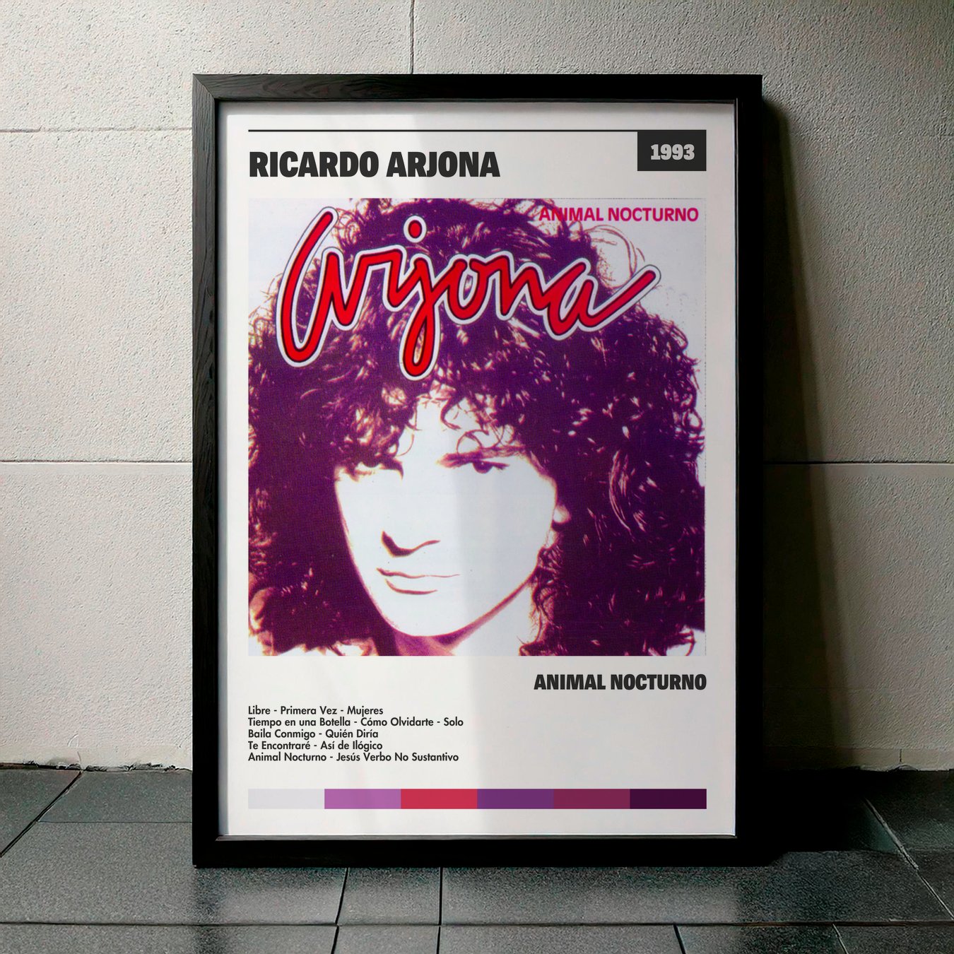 Cuadro Ricardo Arjona – Animal Nocturno