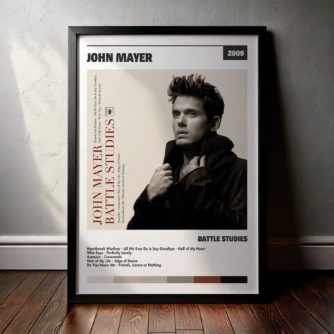 Cuadro John Mayer – Battle Studies