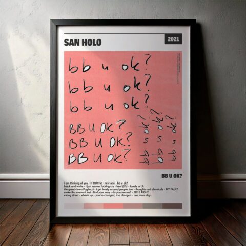 Cuadro San Holo – bb u ok?