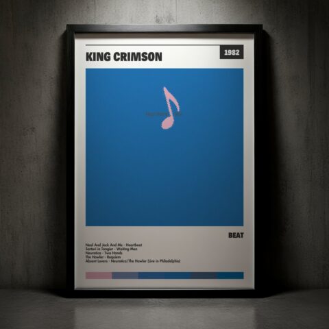 Cuadro King Crimson – Beat