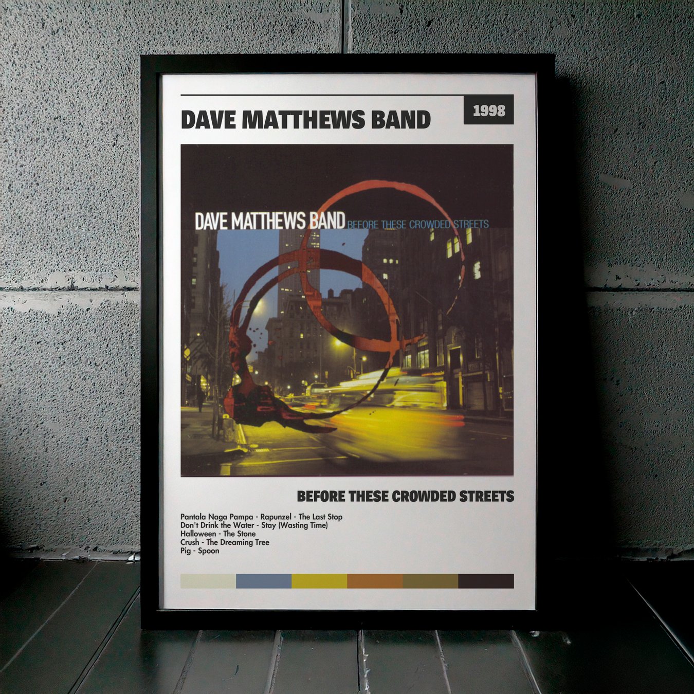Cuadro Dave Matthews Band – Before These Crowded Streets