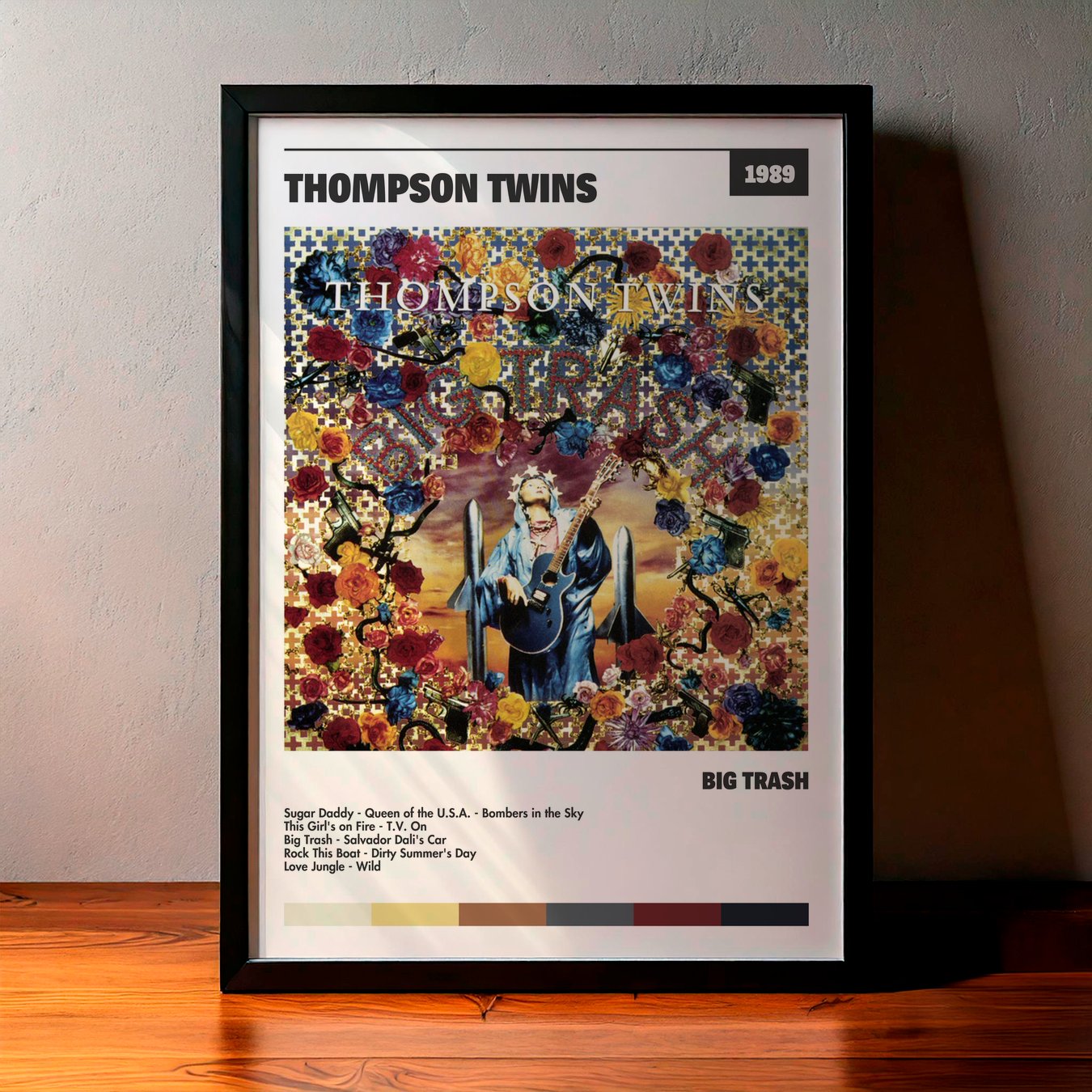 Cuadro Thompson Twins – Big Trash
