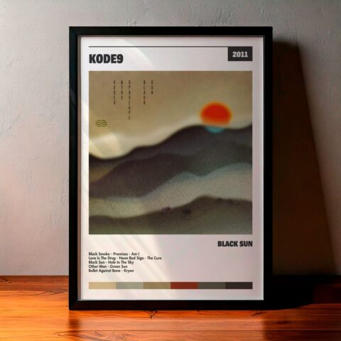 Cuadro Kode9 – Black Sun