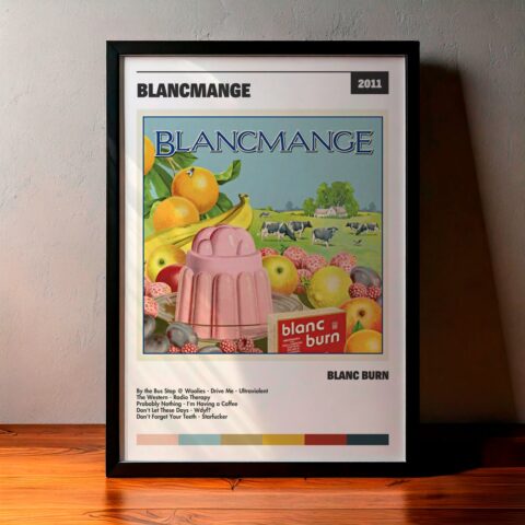 Cuadro Blancmange – Blanc Burn