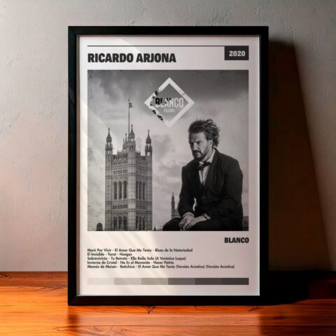 Cuadro Ricardo Arjona – Blanco