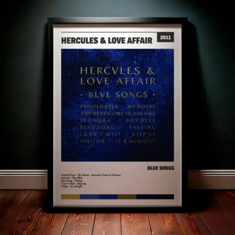 Cuadro Hercules & Love Affair – Blue Songs