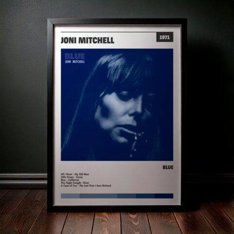 Cuadro Joni Mitchell – Blue