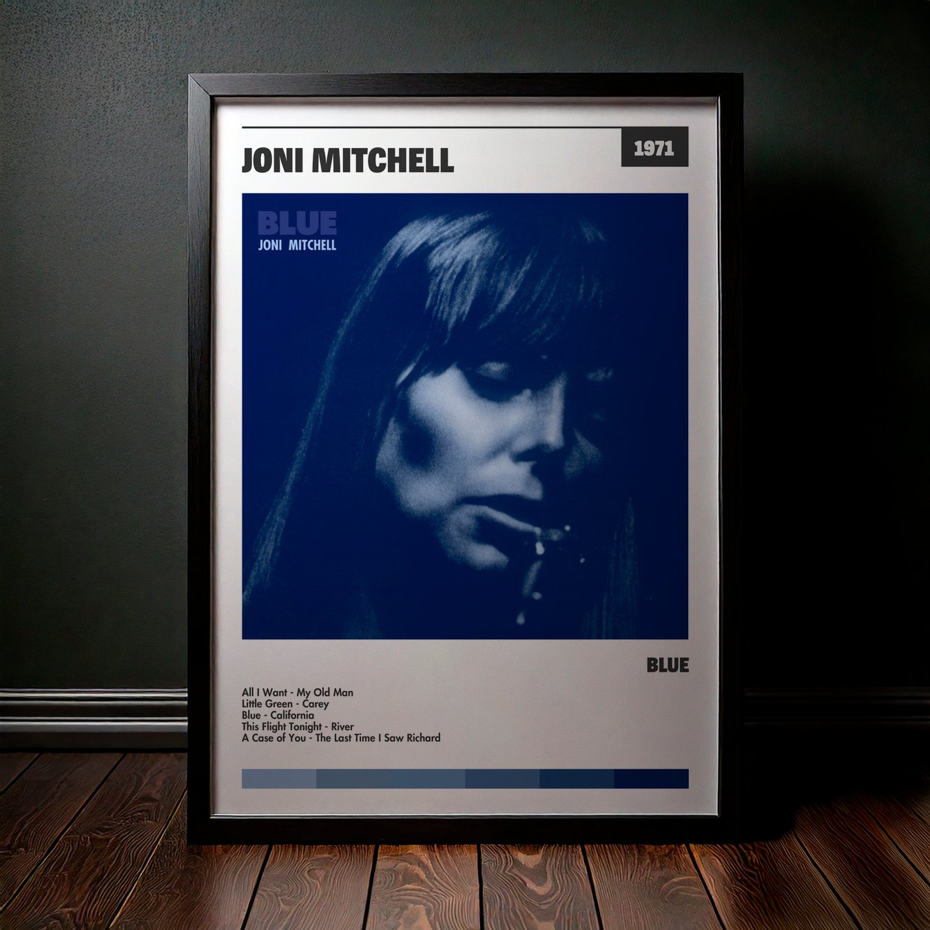 Cuadro Joni Mitchell – Blue