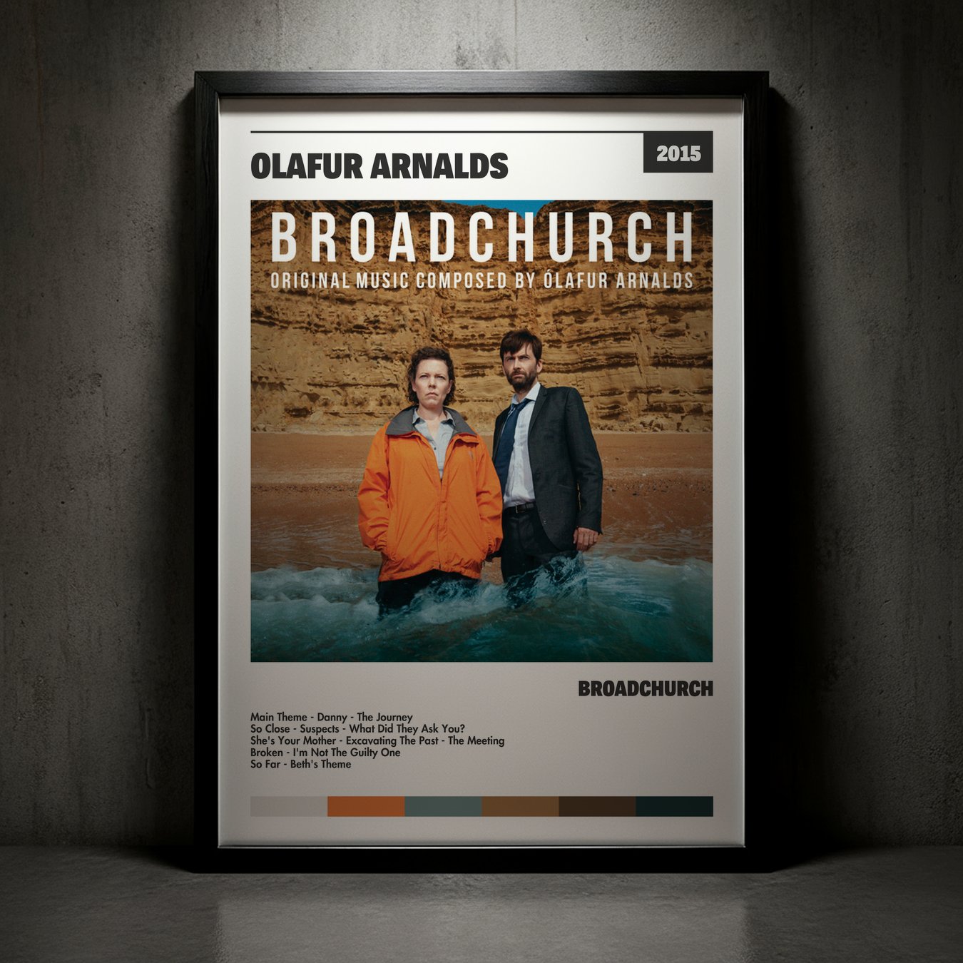Cuadro Ólafur Arnalds – Broadchurch
