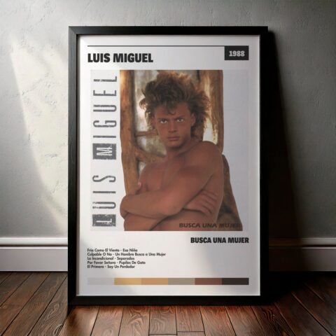 Cuadro Luis Miguel – Busca Una Mujer