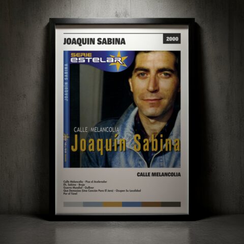 Cuadro Joaquín Sabina – Calle Melancolía