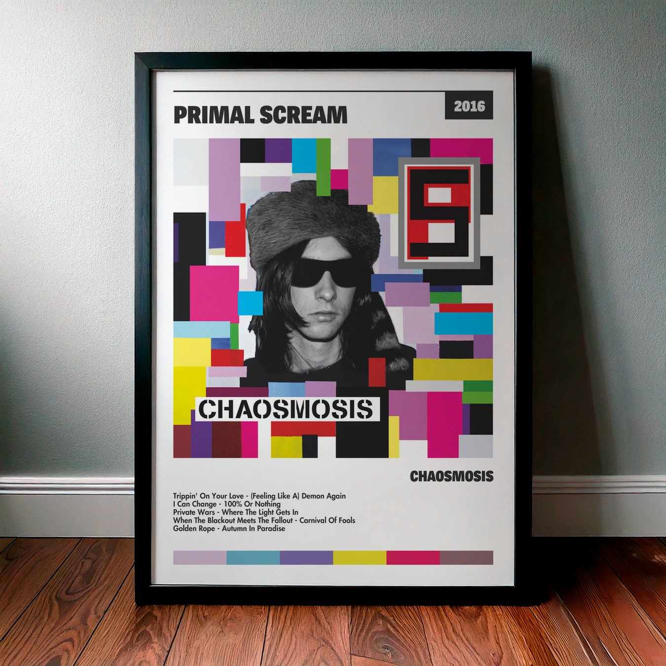 Cuadro Primal Scream – Chaosmosis