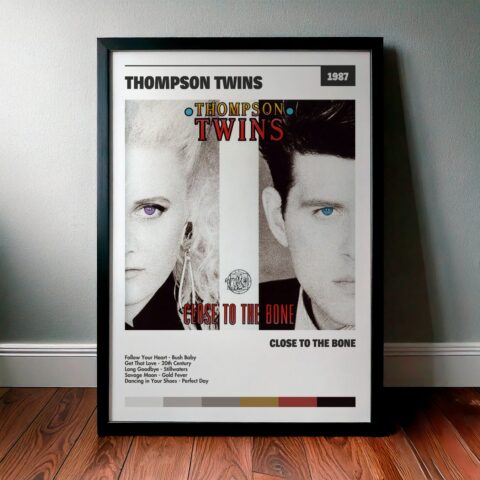 Cuadro Thompson Twins – Close to the Bone