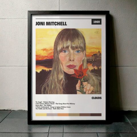 Cuadro Joni Mitchell – Clouds