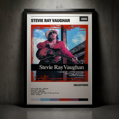 Cuadro Stevie Ray Vaughan – Collections