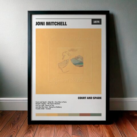 Cuadro Joni Mitchell – Court and Spark