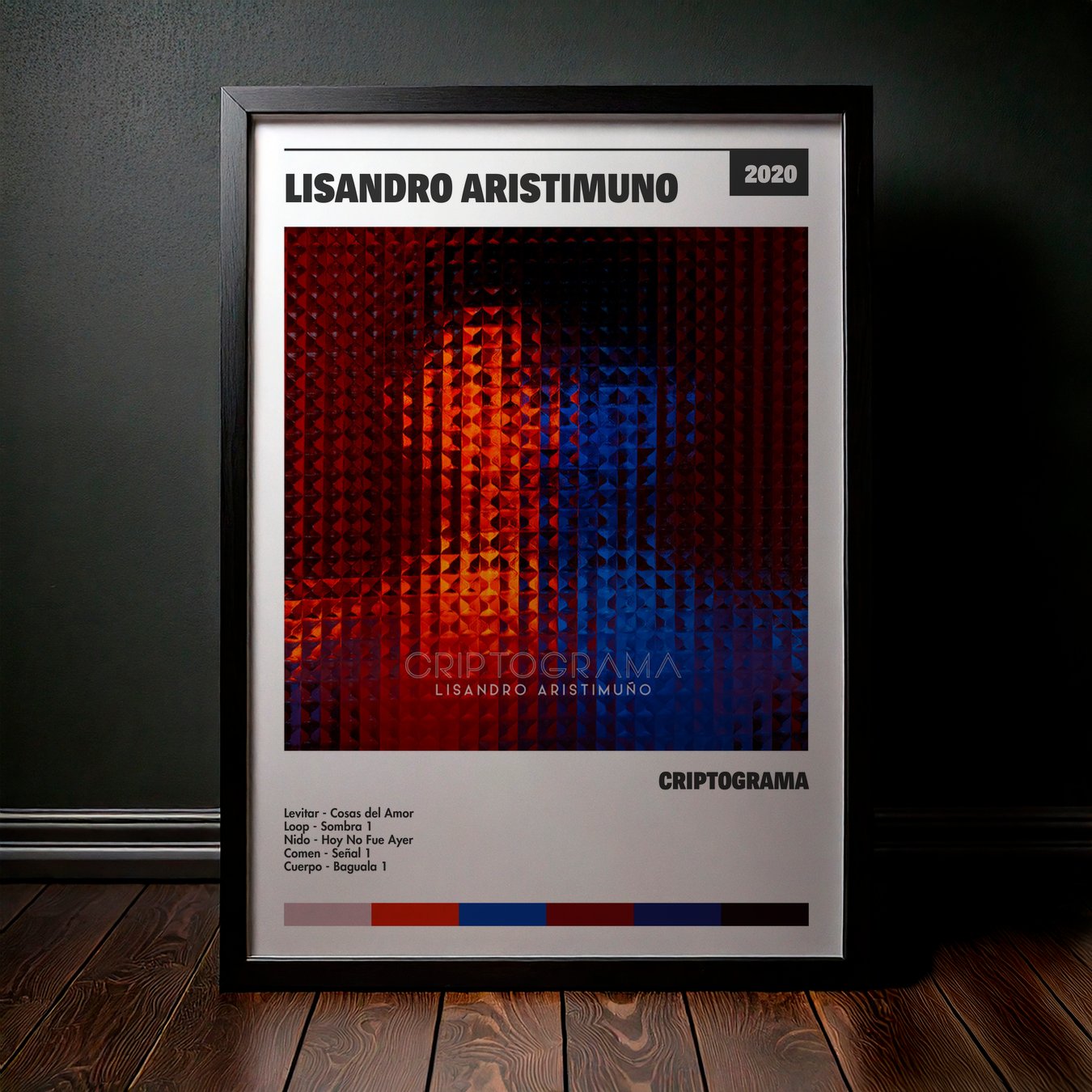 Cuadro Lisandro Aristimuño – Criptograma