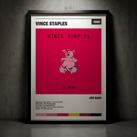 Cuadro Vince Staples – Cry Baby
