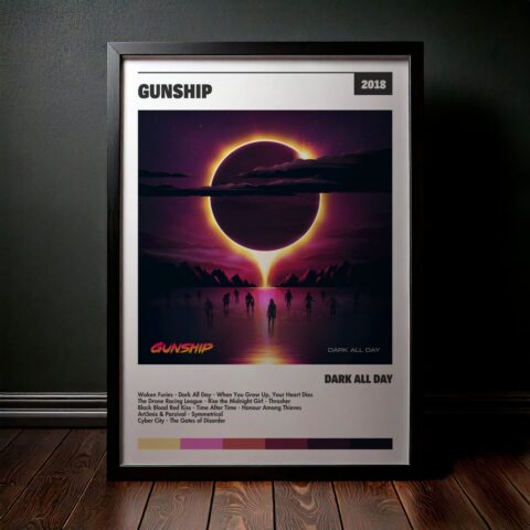 Cuadro Gunship – Dark All Day
