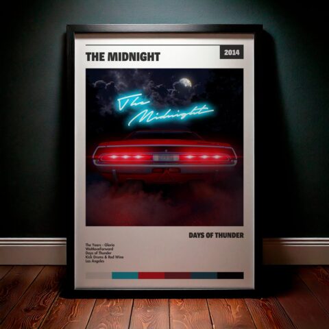 Cuadro The Midnight – Days of Thunder