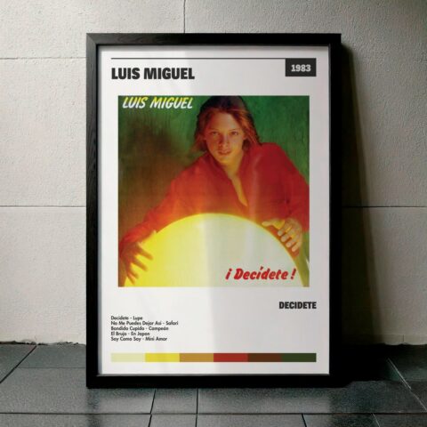 Cuadro Luis Miguel – Decidete